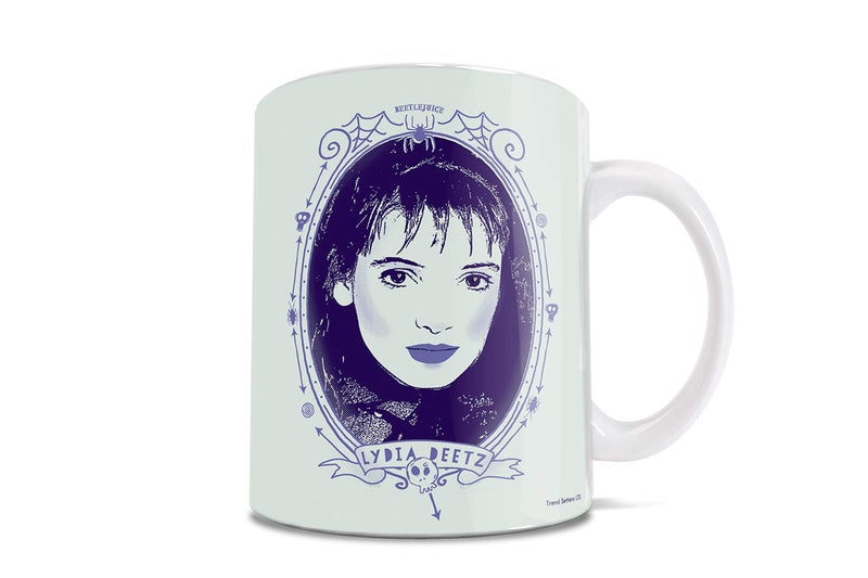 Trend Setters Beetlejuice - Strange and Unusual - Winona Ryder as Lydia Deetz - 11 oz Ceramic Coffee or Tea Mug â€“ Officially Licensed Merchandise - Perfect for gifting or collecting - Image 3